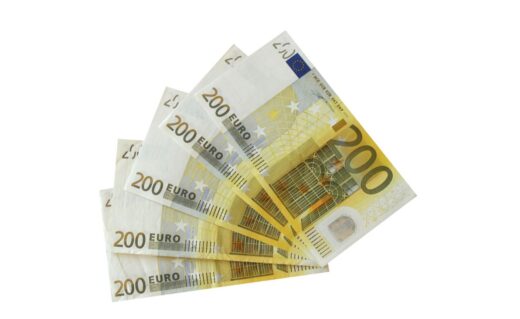 Liasse De Billets De 200 euros